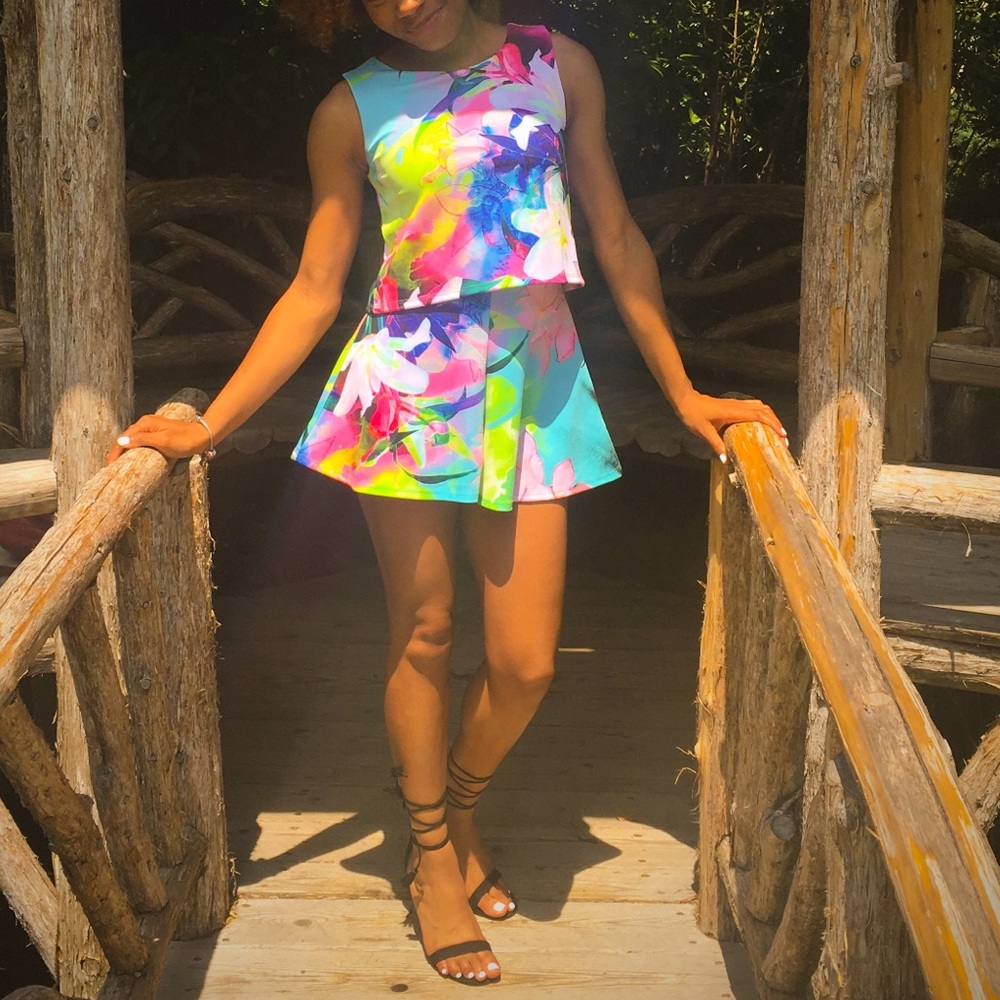 Beautiful layering romper